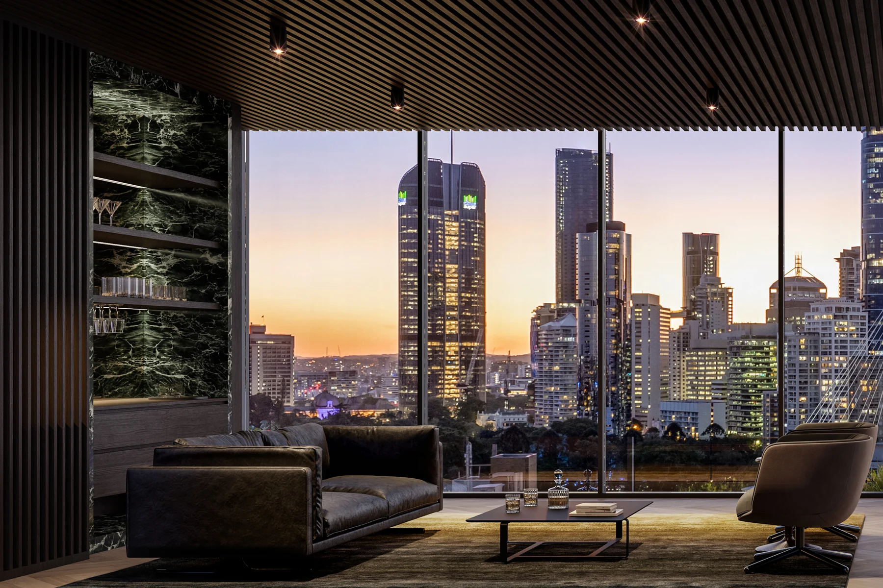 The Bedford elevated amenity render
